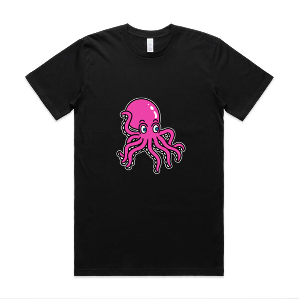 Octo in Pink - AS Colour - Classic Organic Tee Thumbnail