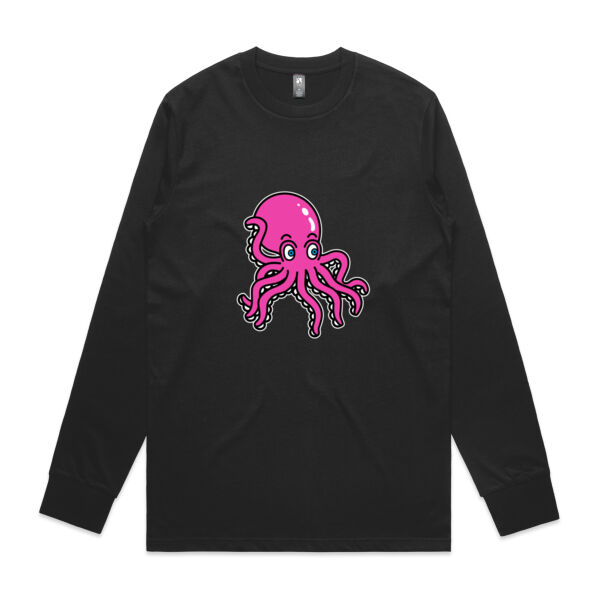 Octo in Pink - AS Colour - Classic L/S Tee Thumbnail