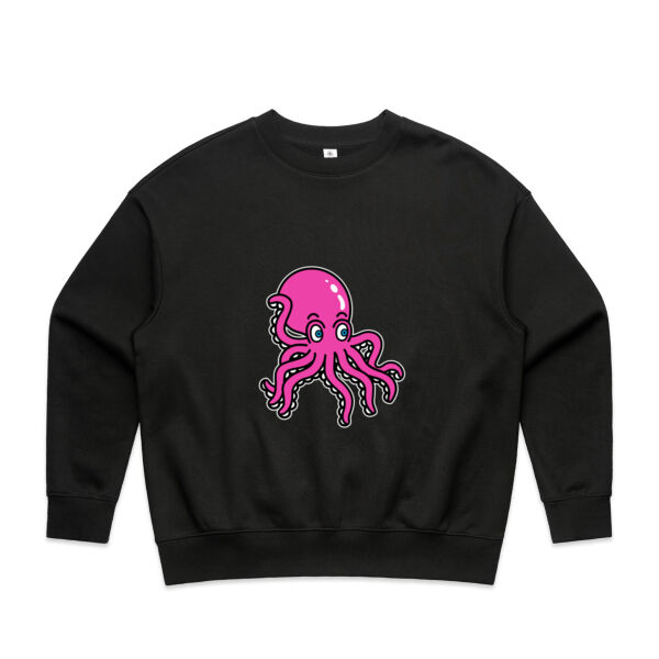 Octo in Pink - AS Colour - Wo's Heavy Crew Thumbnail