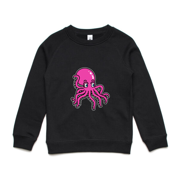 Octo in Pink - AS Colour - Youth Supply Crew Sweatshirt Thumbnail