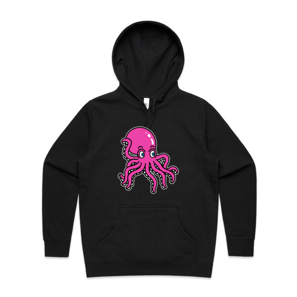 Octo in Pink - AS Colour - Women's Stencil Hood Thumbnail