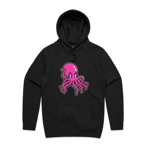 Octo in Pink - AS Colour - Stencil Hood - Unisex Thumbnail