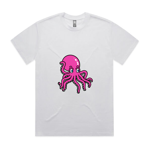 Octo in Pink - AS Colour - Men's Heavy Tee Thumbnail