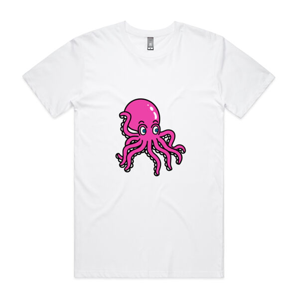 Octo in Pink - AS Colour - Staple Crew Tee (Premium) Thumbnail