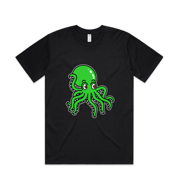 Octo in Green - AS Colour - Mens Classic Minus Tee Thumbnail
