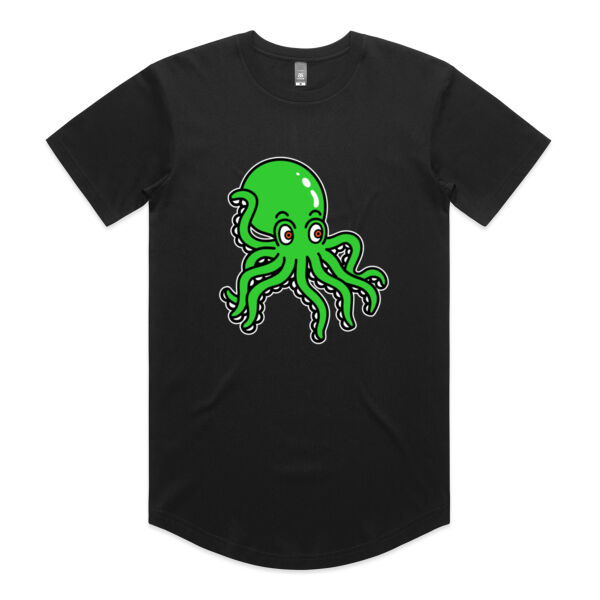 Octo in Green - AS Colour - Staple Curve Tee Thumbnail