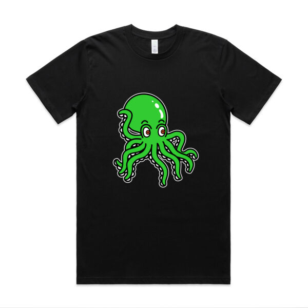 Octo in Green - AS Colour - Classic Organic Tee Thumbnail