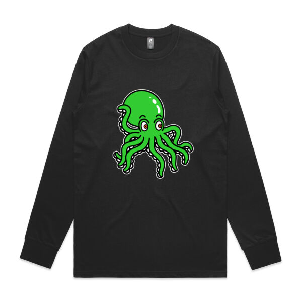 Octo in Green - AS Colour - Classic L/S Tee Thumbnail
