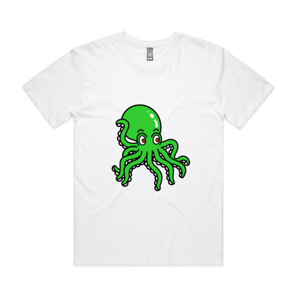 Octo in Green - AS Colour - Mens Staple Minus Tee  Thumbnail
