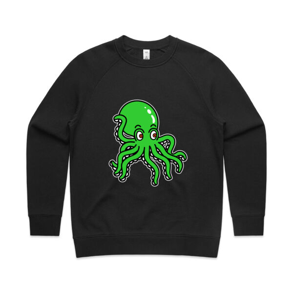 Octo in Green - AS Colour - Women's Supply Crew Thumbnail