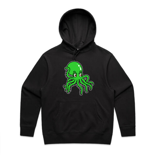 Octo in Green - AS Colour - Men's Heavy Hood Thumbnail