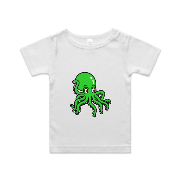Octo in Green - AS Colour - Infant Wee Tee Thumbnail