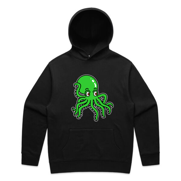 Octo in Green - AS Colour - Mens Relax Hood Thumbnail