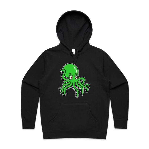 Octo in Green - AS Colour - Women's Stencil Hood Thumbnail