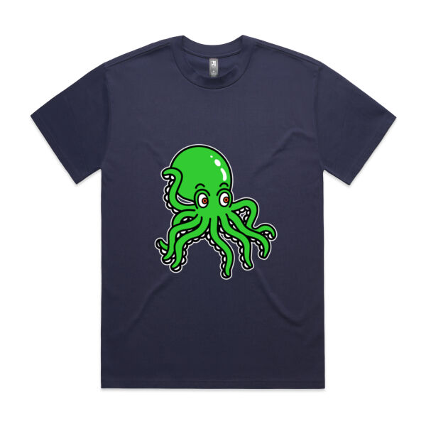 Octo in Green - AS Colour - Men's Heavy Tee Thumbnail