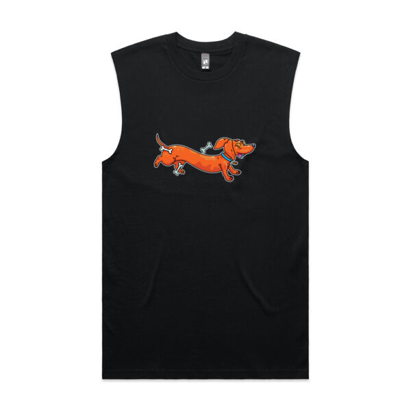 Sausage Dog - Stretchy V2 - AS Colour - Classic Tank Thumbnail