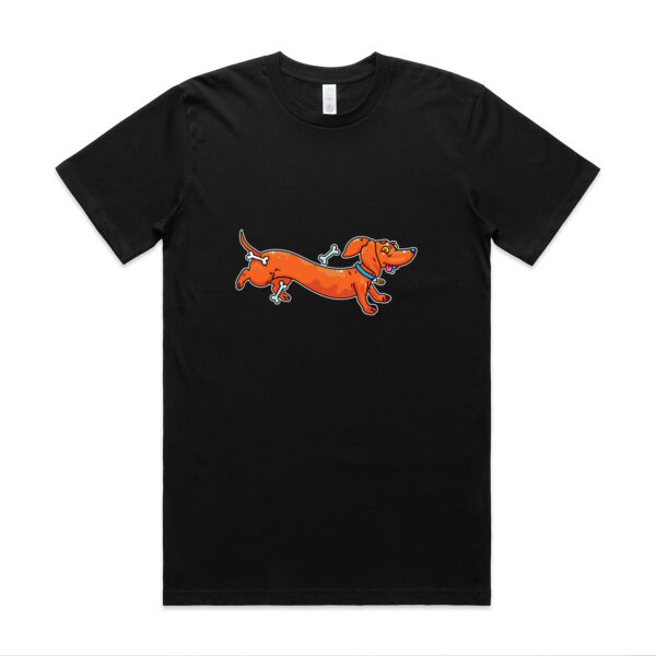 Sausage Dog - Stretchy V2 - AS Colour - Classic Organic Tee Thumbnail