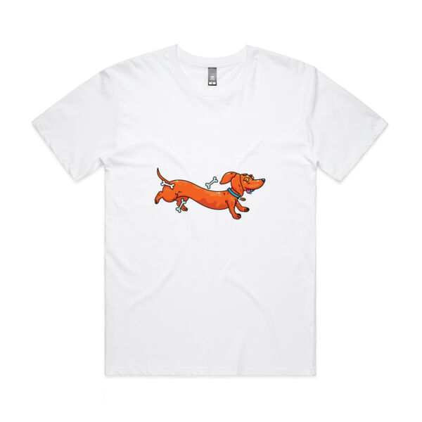 Sausage Dog - Stretchy V2 - AS Colour - Mens Staple Minus Tee  Thumbnail