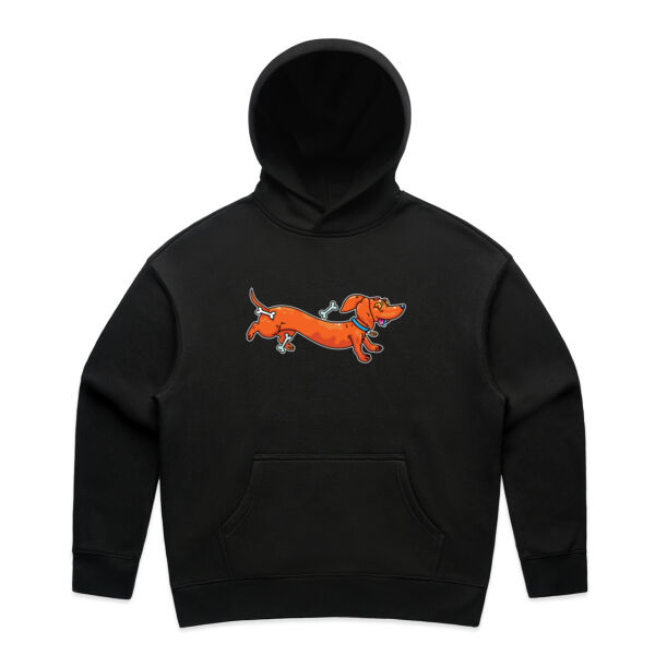 Sausage Dog - Stretchy V2 - AS Colour - Women's Relax Hood Thumbnail