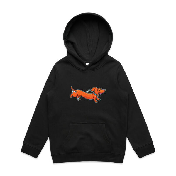 Sausage Dog - Stretchy V2 - AS Colour - Youth Supply Hood Thumbnail