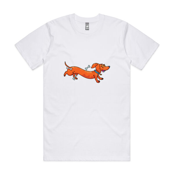 Sausage Dog - Stretchy V2 - AS Colour - Classic Tee Thumbnail