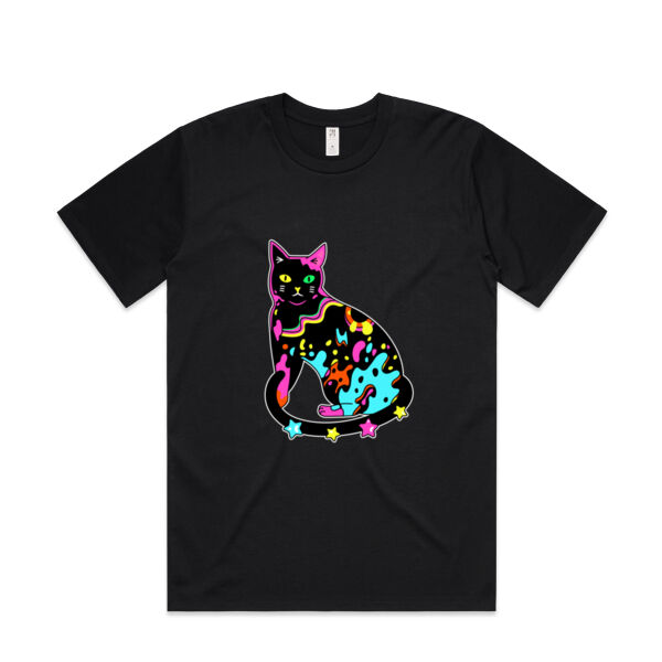 Neon Meow - AS Colour - Mens Classic Minus Tee Thumbnail