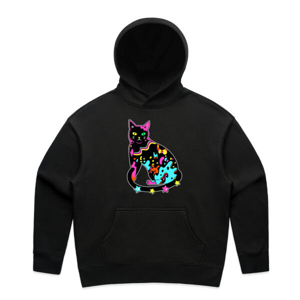 Neon Meow - AS Colour - Women's Relax Hood Thumbnail