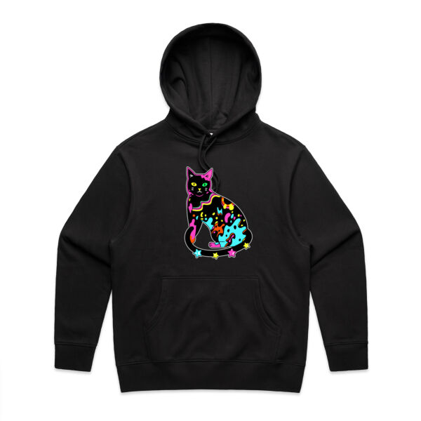 Neon Meow - AS Colour - Men's Heavy Hood Thumbnail