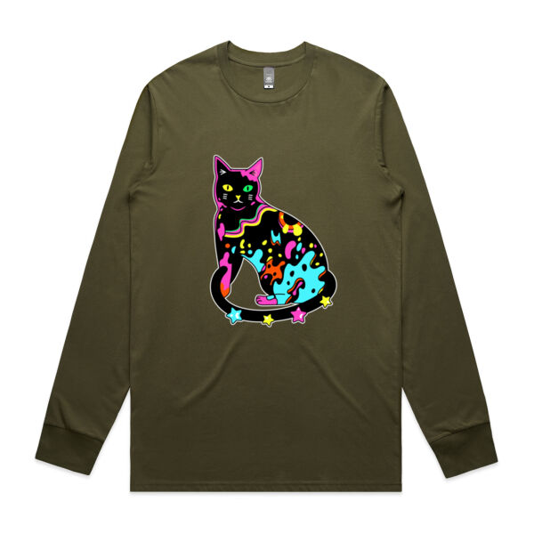 Neon Meow - AS Colour -  Men's Staple L/S Tee  Thumbnail
