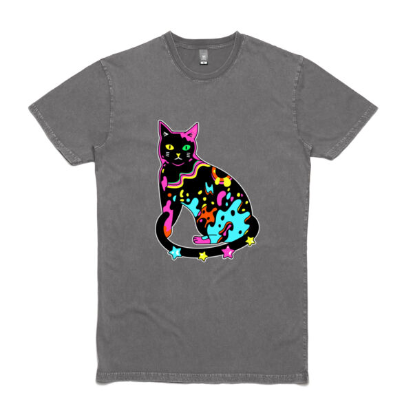 Neon Meow - AS Colour Stone Wash Staple Tee Thumbnail