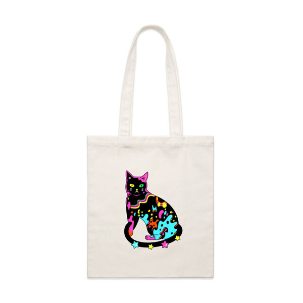 Neon Meow - AS Colour - Parcel Tote (Smallest) Thumbnail