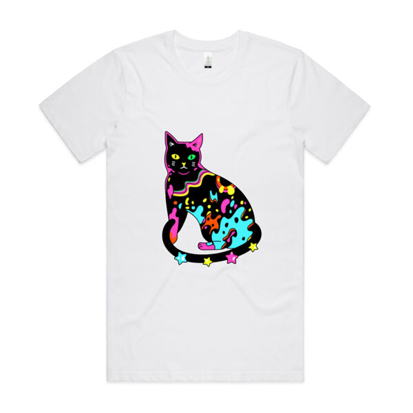 Neon Meow - AS Colour - Organic Cotton Unisex Tee Thumbnail