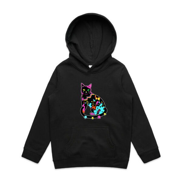 Neon Meow - AS Colour - Youth Supply Hood Thumbnail