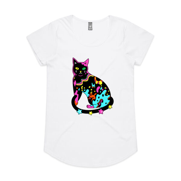 Neon Meow - AS Colour - Women's 'Mali' Scoop Tee Thumbnail