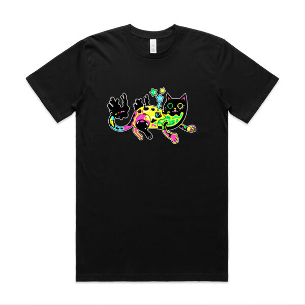 Neon Mimic Cat - AS Colour - Classic Organic Tee Thumbnail