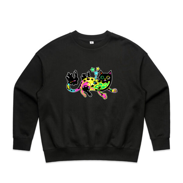 Neon Mimic Cat - AS Colour - Wo's Heavy Crew Thumbnail