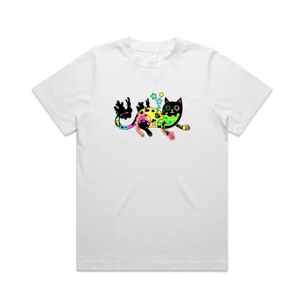 Neon Mimic Cat - AS Colour - Women's Heavy Tee Thumbnail