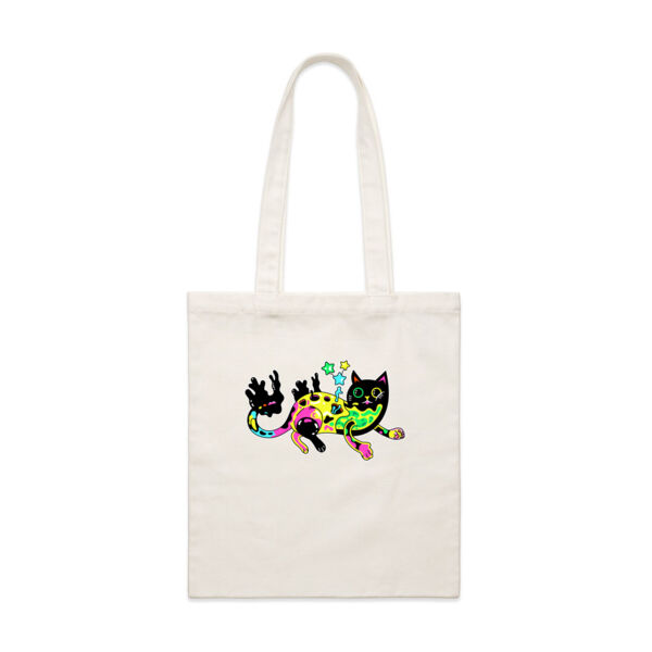 Neon Mimic Cat - AS Colour - Parcel Tote (Smallest) Thumbnail
