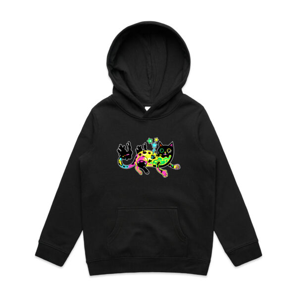 Neon Mimic Cat - AS Colour - Youth Supply Hood Thumbnail