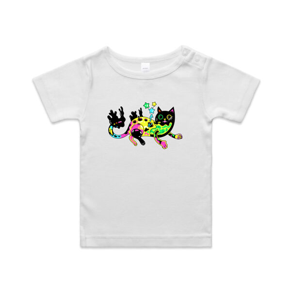 Neon Mimic Cat - AS Colour - Infant Wee Tee Thumbnail