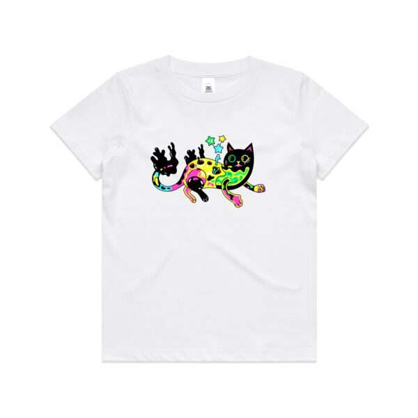 Neon Mimic Cat - AS Colour - Kids Youth Tee Thumbnail