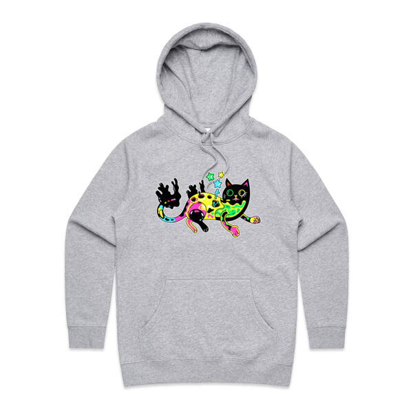 Neon Mimic Cat - AS Colour - Women's Supply Hood Thumbnail