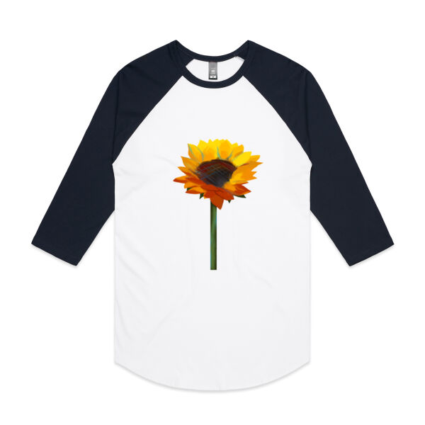 Warm & Sunny - AS Colour - 3/4 Raglan Baseball Sleeve Tee Thumbnail