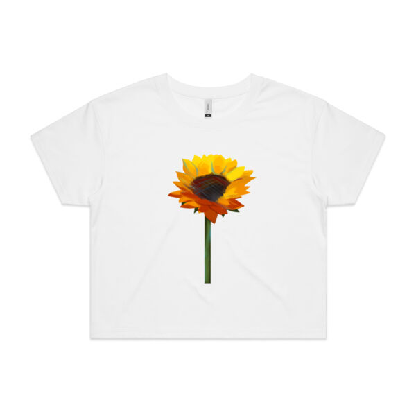 Warm & Sunny - AS COLOUR - Women's Crop Tee Thumbnail