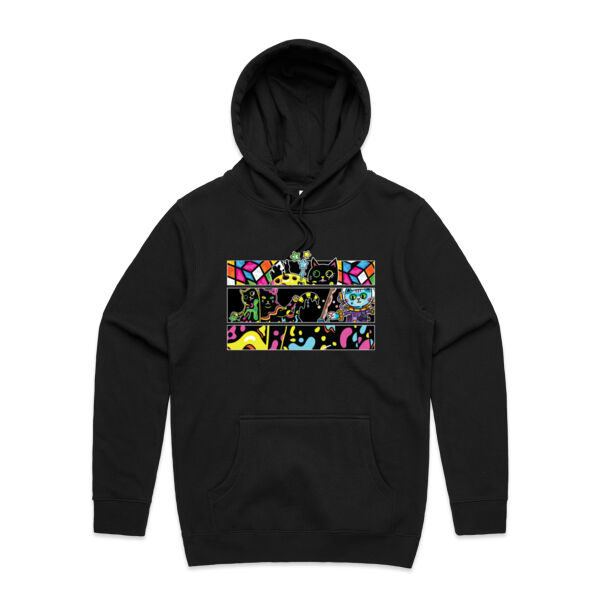 Fluro Cat Universe - AS Colour - Stencil Hood Thumbnail