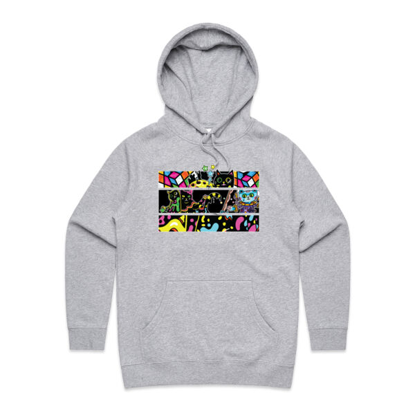 Fluro Cat Universe - AS Colour - Women's Supply Hood Thumbnail