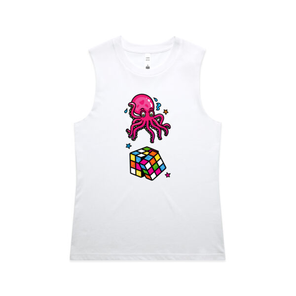 Octo Cube - AS Colour - Women's Maple Tank Thumbnail