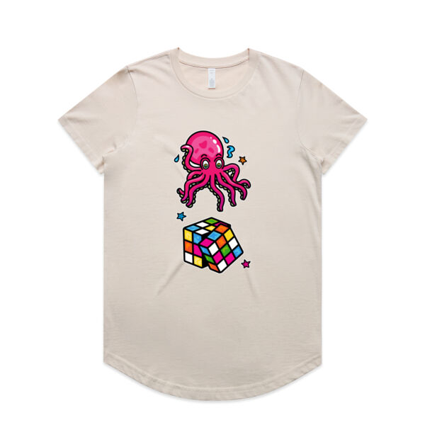 Octo Cube - AS Colour - Women's Maple Curve Tee Thumbnail