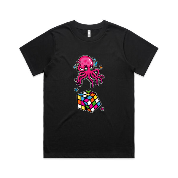 Octo Cube - AS Colour - Women's Classic Tee Thumbnail