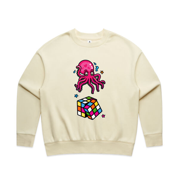 Octo Cube - AS Colour - Women's Relax Crew Thumbnail